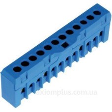 Електрична шина ETI 3903206 ESC-QBLOK7201 (синій 10/16мм² 12 підключень)