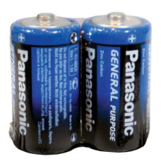 Батарейка Panasonic General Purpose R14 TRAY 2 Zink-carbon R14BER/2P (2 шт)