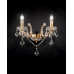 Бра, настінний світильник Ideal Lux 35659 Florian E14 2x40W IP20 золотий