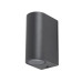 Світильник Nowodvorski Nico GU10 2x10W IP54 Сірий ( 9517 )
