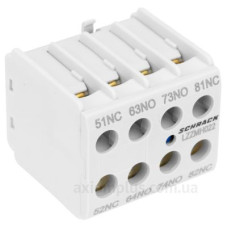 Додатковий фронтальний контакт Schrack LZZMH022 2НО+2НЗ для Cubico Mini