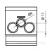 Розподільний блок ETI 001102403 EDBM-6 (192А 1x4-70; 2x4-50; 1x4-25)