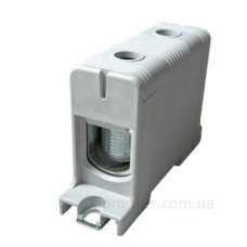 Клема Promfactor FT 1Р Cu:35-150мм²/ Al:35-150 35-150мм² сіра FT1150F Клема Promfactor FT 1Р Cu:35-150мм²/ Al:35-150 35-150мм² сіра FT1150F