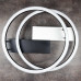 Світильник LED smart BRIONI-R+пульт 80W 3000-5000K IP20 круг чорний Violux ( 220695 )