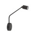 Бра, настінний світильник TK Lighting 11361 Nex GU10 1x10W IP20 чорний