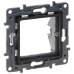 Адаптер Legrand Niloe Step 45х45мм для MOSAIC чорний (863589) Адаптер Legrand Niloe Step 45х45мм для MOSAIC чорний (863589)
