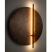 Бра, настінний світильник Nowodvorski 11432 Sunset LED D 1x7W 3000K 65Lm IP20 коричневий