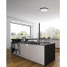 Світильник стельовий Kanlux 38610 S Plafon LED 1x20W 3000K-6500K 1920/2030/2060Lm IP20 чорний