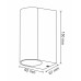 Вуличний світильник Goldlux 313300 Boston GU10 2x10W IP44 графітовий