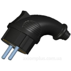 Кутова вилка ElectrO PCК012К 2P+PE 16А 250В IP44 Кутова вилка ElectrO PCК012К 2P+PE 16А 250В IP44