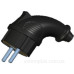 Кутова вилка ElectrO PCК012К 2P+PE 16А 250В IP44