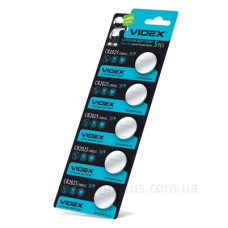 Літієва батарея Videx CR2025 (CR2025 5pc) 5 шт
