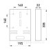 Панель для установки трифазного лічильника E.Next e.panel.stand.f.3 (s030002)