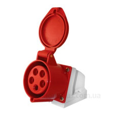 Стаціонарна силова розетка E.Next e.socket.pro.5.16 5п 16А 380В (p012007) Стаціонарна силова розетка E.Next e.socket.pro.5.16 5п 16А 380В (p012007)