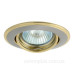 Точковий поворотний світильник Kanlux Horn CTC-3115-SN/G (02830) матовий нікель із золотим Точковий поворотний світильник Kanlux Horn CTC-3115-SN/G (02830) матовий нікель із золотим