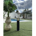 Вуличний світильник Goldlux 329356 Kuusamo E27 1x20W IP54 графітовий