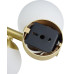 Бра, настінний світильник Ideal Lux 283784 Perlage G9 3x15W IP20 золотий Бра, настінний світильник Ideal Lux 283784 Perlage G9 3x15W IP20 золотий