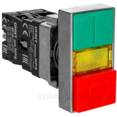 Подвійна кнопка Chint NP2-BW8465 1NO+1NC AC 230В IP40 (574789)