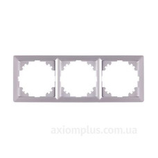 Рамка 3-містна E.Next e.lux.10064L.3.fr.aluminium алюміній (ins0040091) Рамка 3-містна E.Next e.lux.10064L.3.fr.aluminium алюміній (ins0040091)