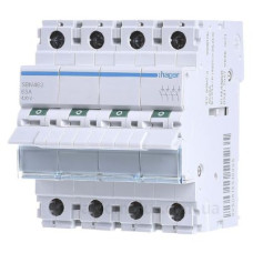 Вимикач навантаження Hager SBN463 4P 63А/400В 4м