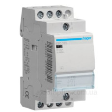 Контактор 25A ESC325 (3НВ, 230В) 2м Hager