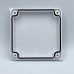 Коробка розподільча АСКО 100х100х70 біла IP65 ( A0150170018 )