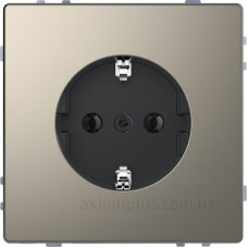 Розетка з з/к Schneider Electric D-Life MTN2301-6050 нікель Розетка з з/к Schneider Electric D-Life MTN2301-6050 нікель