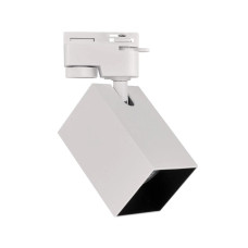 Трековий світильник Goldlux 3321749 Square GU10 1x10W IP20 білий