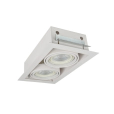 Точковий світильник Azzardo AZ2876 Nova GU10 2x40W IP20 білий