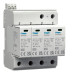 Розрядник (ПЗІП) Hager T1+T2 4P 50kA 1,2кВ TN-S TT + додатковий контакт