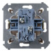 Двокнопковий прохідний вимикач Kontakt Simon Simon 54 Premium DW6/2.01/41 (кремовий)