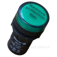 Світлосигнальний індикатор ElectrO AD30G24 30мм АС 24В зелений Світлосигнальний індикатор ElectrO AD30G24 30мм АС 24В зелений