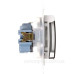 Електрична розетка Kontakt Simon Simon 54 Premium DGSZ1BZ.01/44A IP44 із заземленням шторками та прозорою кришкою (золото)