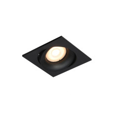 Точковий світильник Italux DL-26451-GU10-BK Ponar GU10 1x10W IP20 чорний