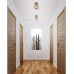Бра, настінний світильник TK Lighting 10257 Estera G9 1x8W IP20 золотий