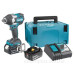 Акумуляторний ударний гайкокрут Makita DTW701RTJ LXT 18В 5Аг з 2 акумуляторами DC18RC