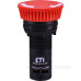 Кнопка моноблочна грибок ETI 004771482 ECM-T10-R (відключення поворотом 1NO червона)