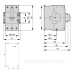 Контактор Schrack LTD31533 ALEA II LTD 3P 150A 75кВт 230В AC габарит 3