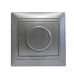 Світлорегулятор Elcor Emily 9215 (211590) 600Вт (сірий металік)