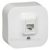 Розетка RJ45 кат 5е UTP Legrand Forix біла
