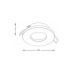 Точковий світильник Zuma Line ARGU10-034-N Chipa GU10 1x50W IP54 чорний (5905316608627)