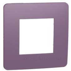 Однопостова рамка Schneider Electric NU280214 (фіолетовий/білий)