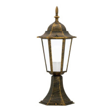 Вуличний світильник Goldlux 201973 Liguria E27 1x20W IP43 патина Вуличний світильник Goldlux 201973 Liguria E27 1x20W IP43 патина