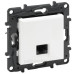 Механізм розетки комп'ютерної RJ-45 UTP Cat.5e Legrand Niloe Step білий