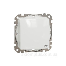 Одноклавішний вимикач Schneider Electric Sedna Design SDD211101 IP44 білий Одноклавішний вимикач Schneider Electric Sedna Design SDD211101 IP44 білий