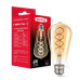 Світлодіодна лампа Maxus ST64 FM 220Вт E27 Golden Deco (1-MFM-7164)