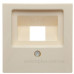 Центральна плата розетки ABB Basic 55 2CKA001753A0098 1803-92-507 (слонова кістка)