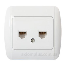 Комп'ютерна розетка E.Next e.install.stand.819С2 подвійна (s035033)