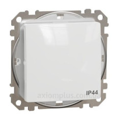 Одноклавішний перемикач Schneider Electric Sedna Design & Elements з кришкою IP44 білий SDD211106 Одноклавішний перемикач Schneider Electric Sedna Design & Elements з кришкою IP44 білий SDD211106