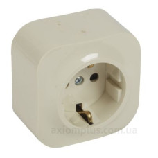 Розетка 2К+З Legrand Forix слонова кістка
